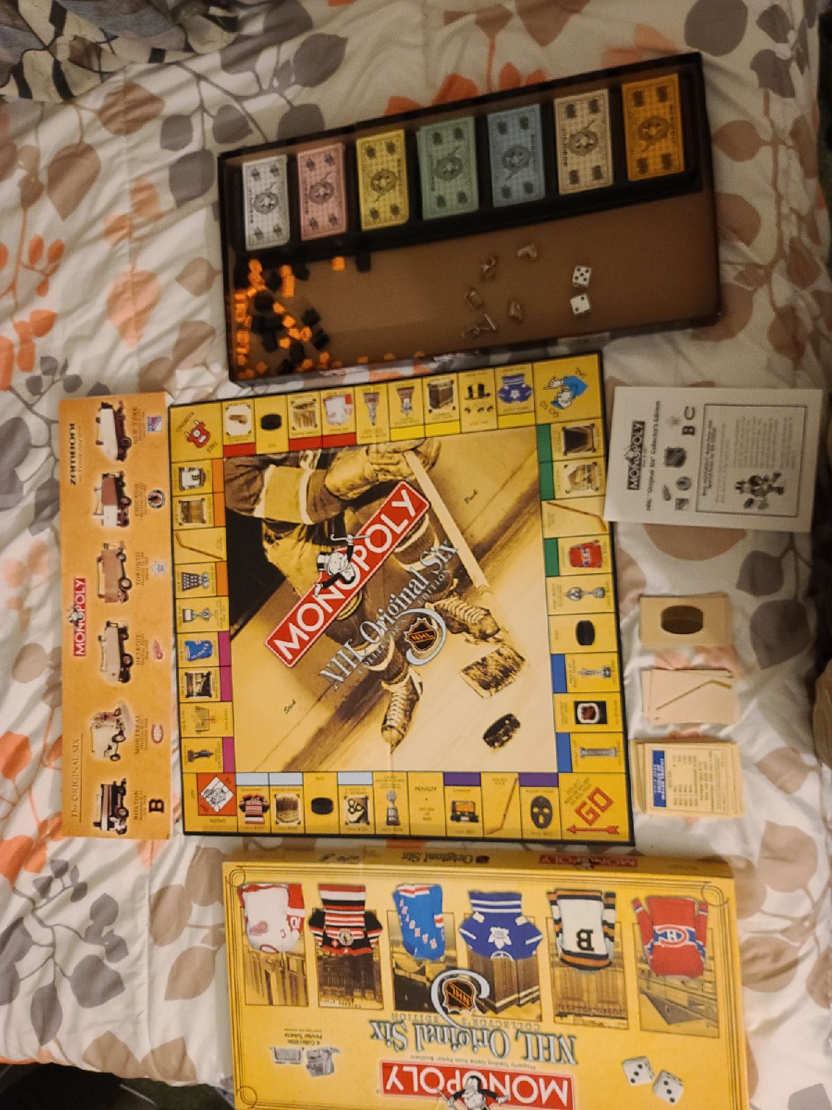 NHL Original Six Monopoly Collectors Edi