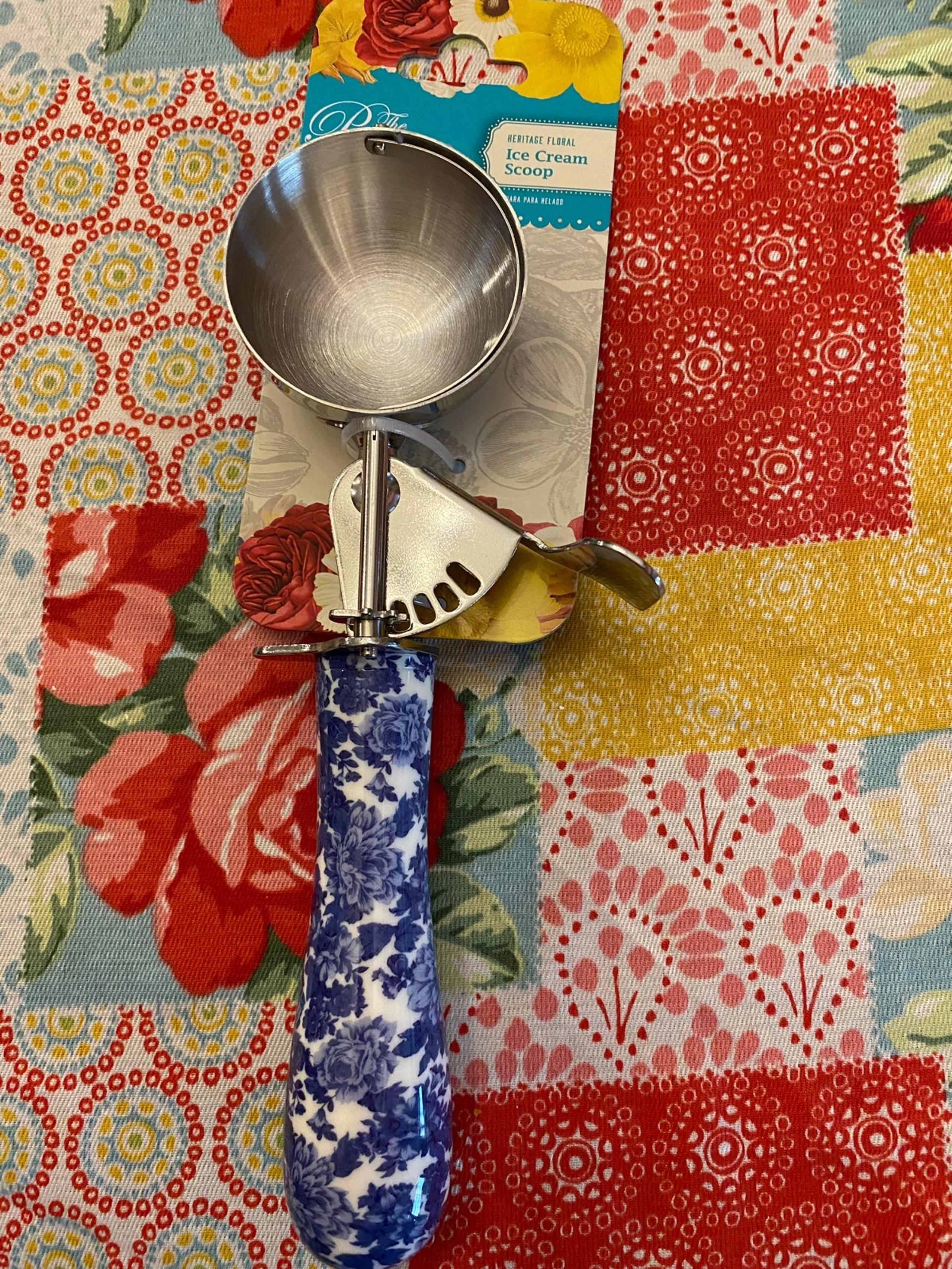 Pioneer Woman Heritage Floral Ice Cream Scoop