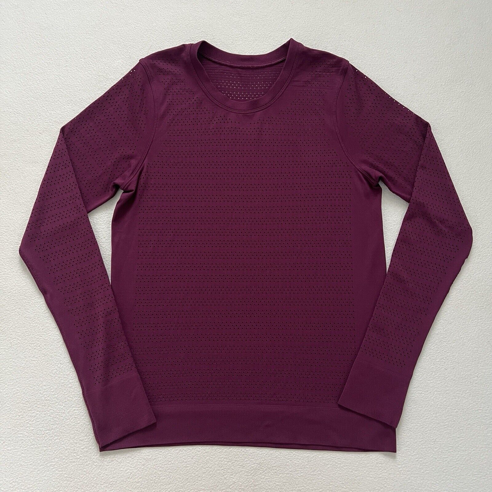 Lululemon Marvel Purple Seamless Crew Neck Breeze By Long Sleeve Squad Top 6