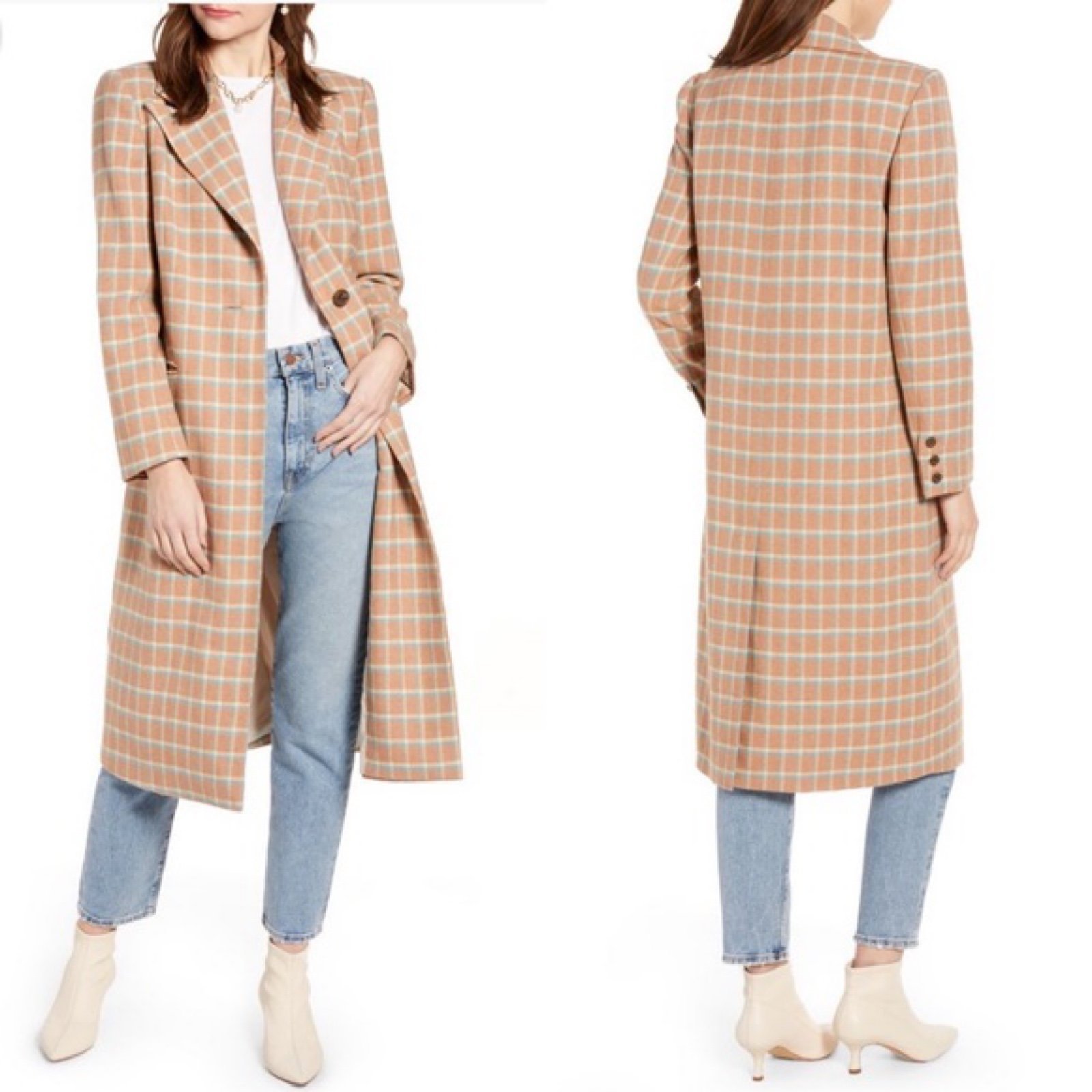 Something Navy Wool OverCoat