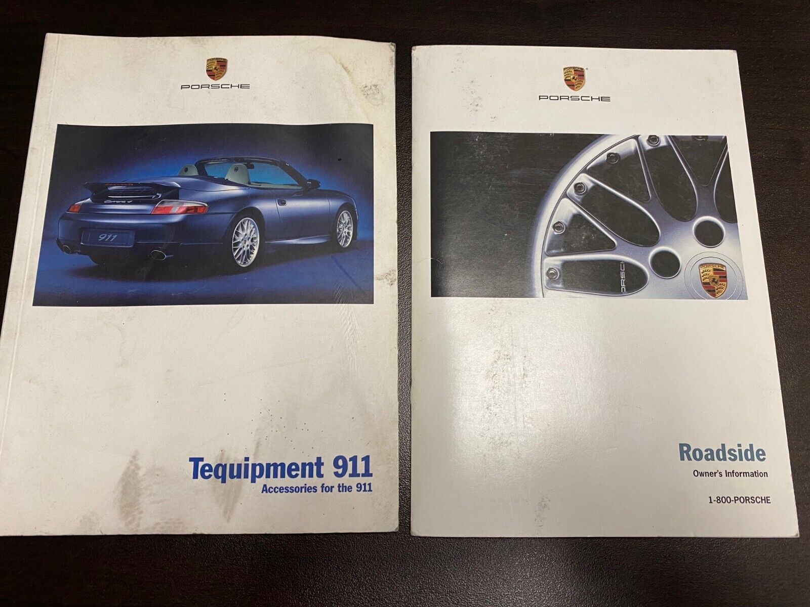 2002 Porsche Carrera 911 996 Tequipment & Roadside Owner Information Manual