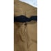 EMMA Maxi Skirt S A-Line Brown Raw Cloth Belt Cotton Indie Lagenlook Minimalist