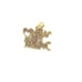 14k Gold We Love You Mom Pendant