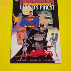 Vintage DC Comics Batman Superman Adventures World's Finest TPB Comic Book