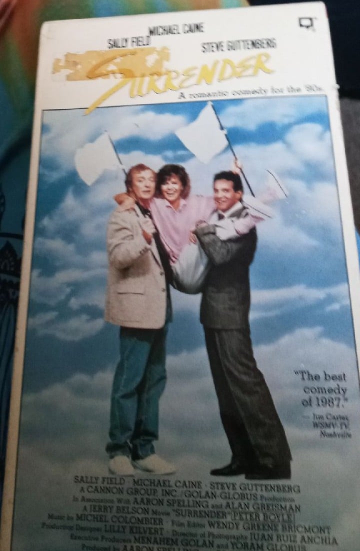 Surrender VHS Steve guttenberg