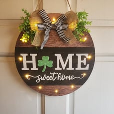 Signh 12 LED Lights, Outdoor Seasonal Welcome Home Decorations