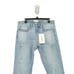 FRAME Men 32 L'Homme Jeans Tubman Blue Skinny Denim Distressed Whisker Mid Rise