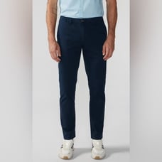Chubbies men’s The Armadas stretch twill pant elastic waistband navy Sz L NWT