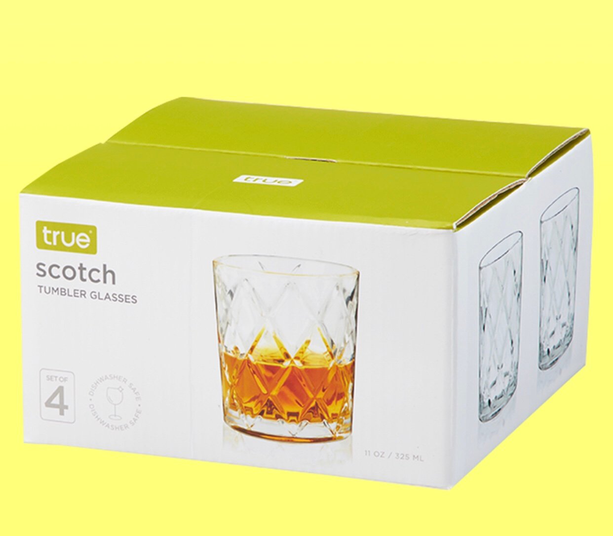 2 BOX - True Scotch Glass 4pk