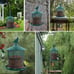 Metal Bird Feeders for Outside Hanging,Squirrel Proof Wild Bird Feeders for Card