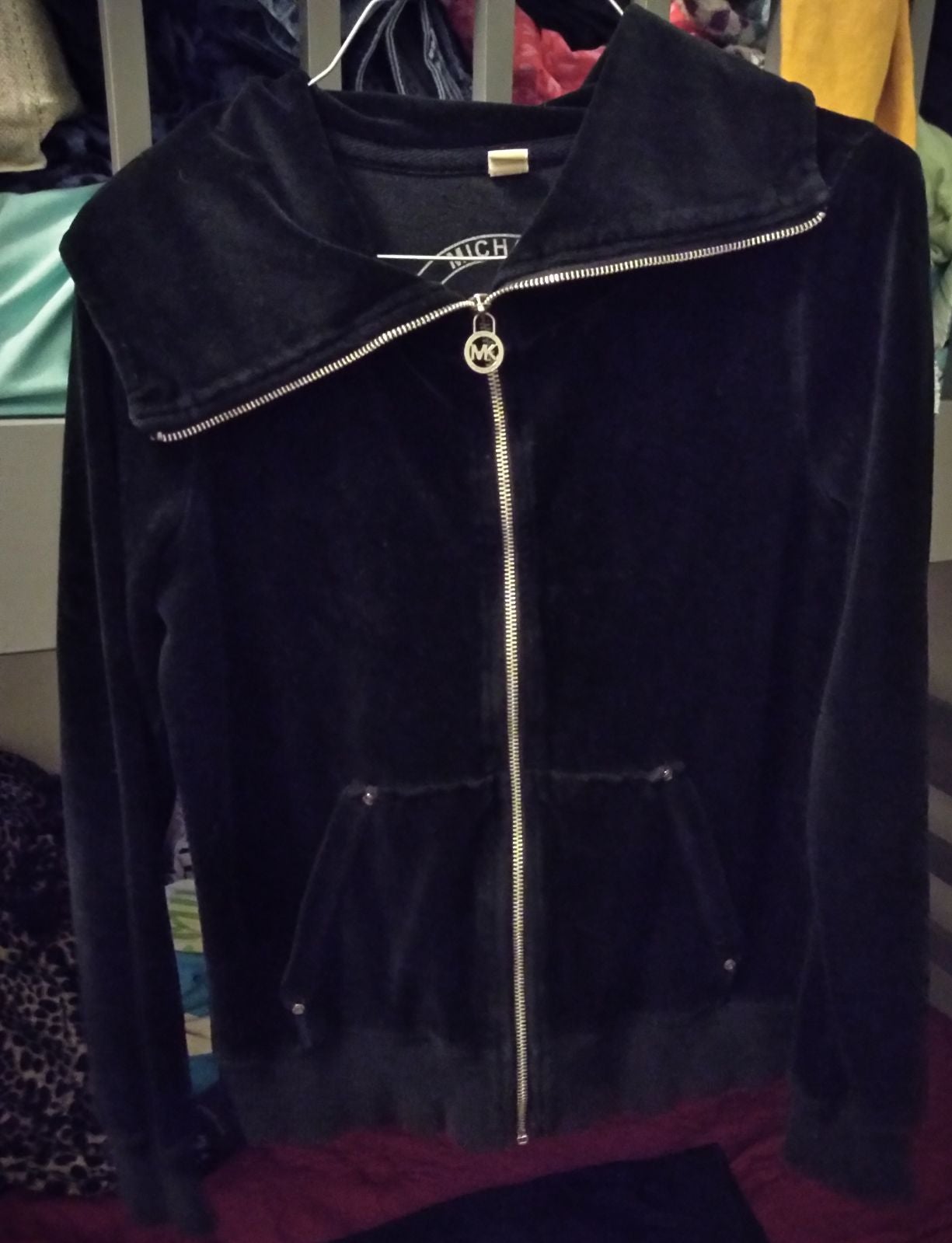 michael kors velour jogging suit