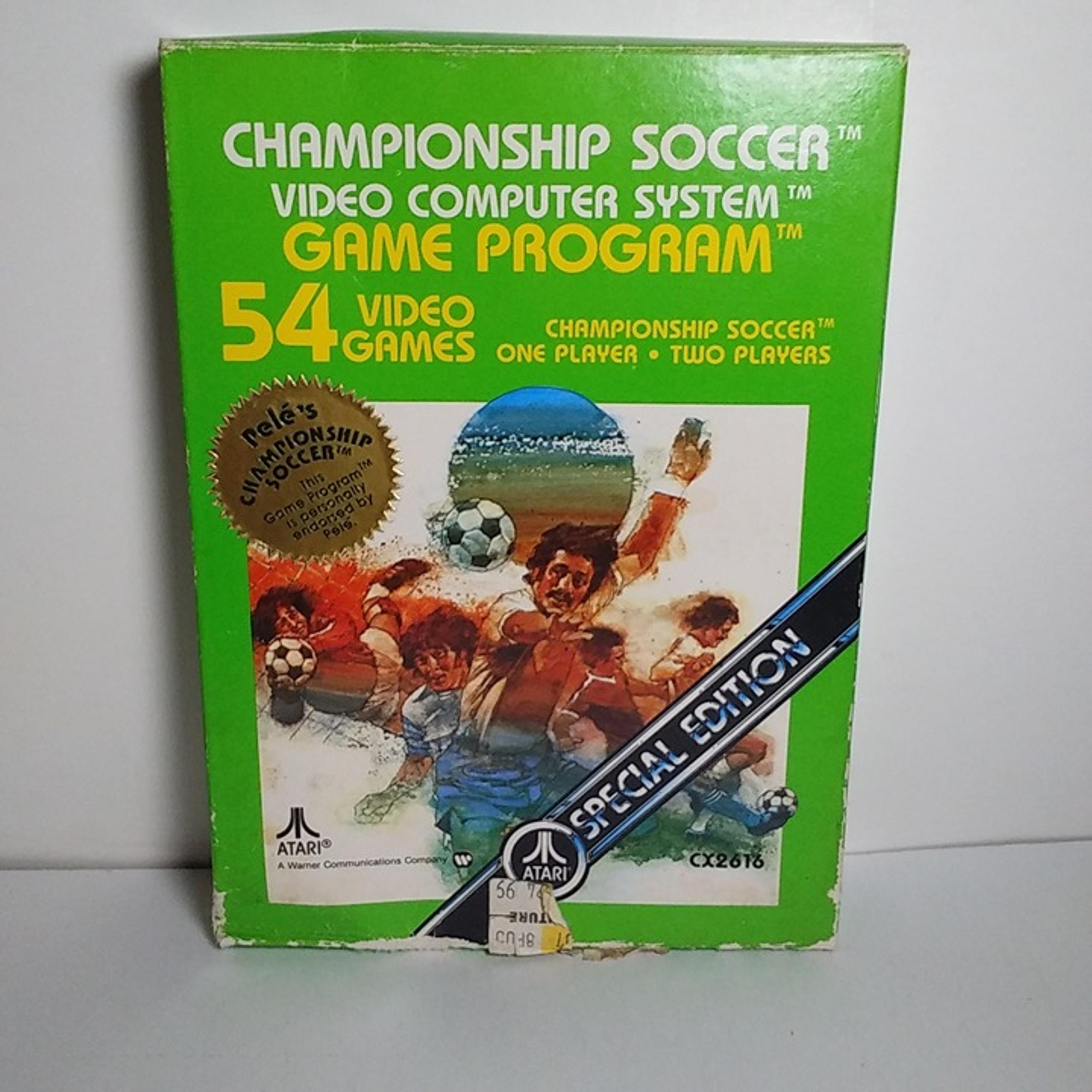Championship Soccer Atari 2600 Untested