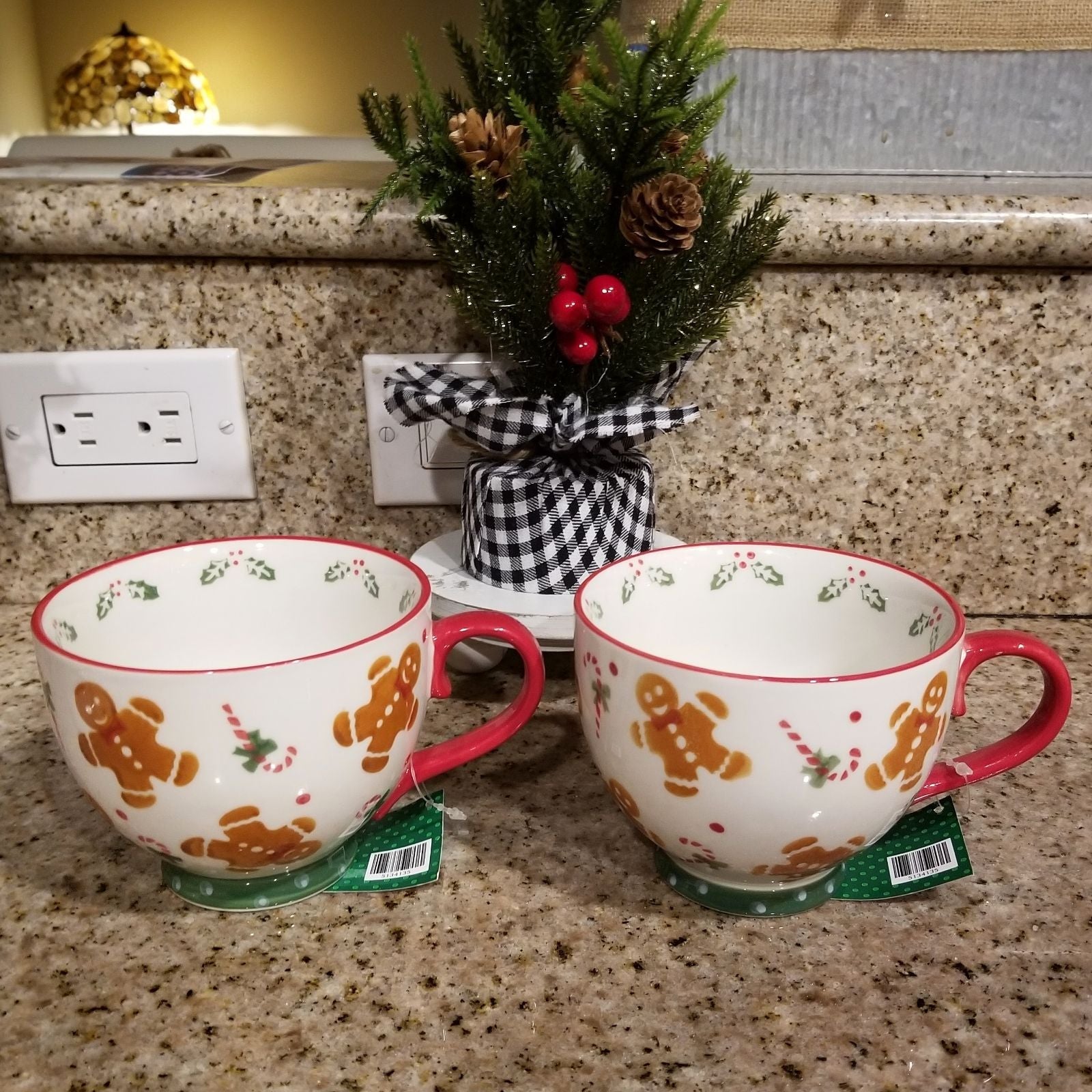 Christmas Gingerbread Mug Set