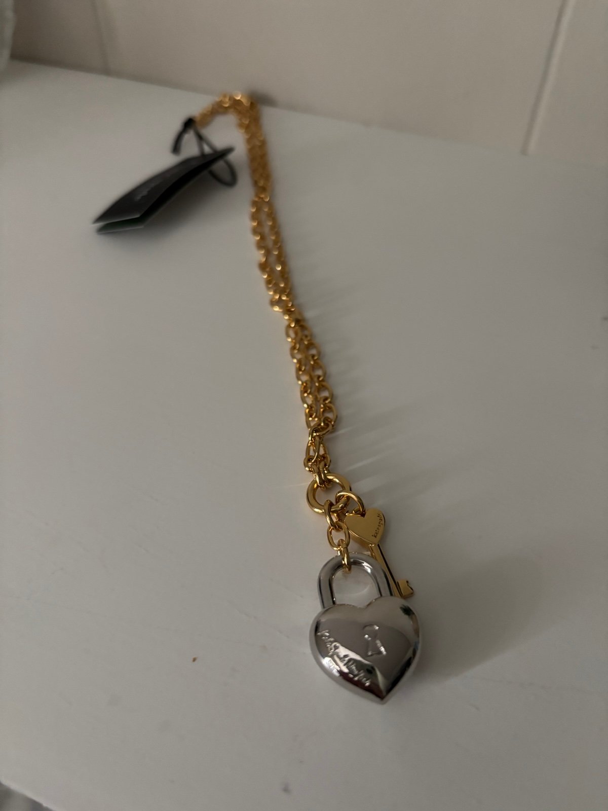 Kate spade heart necklace