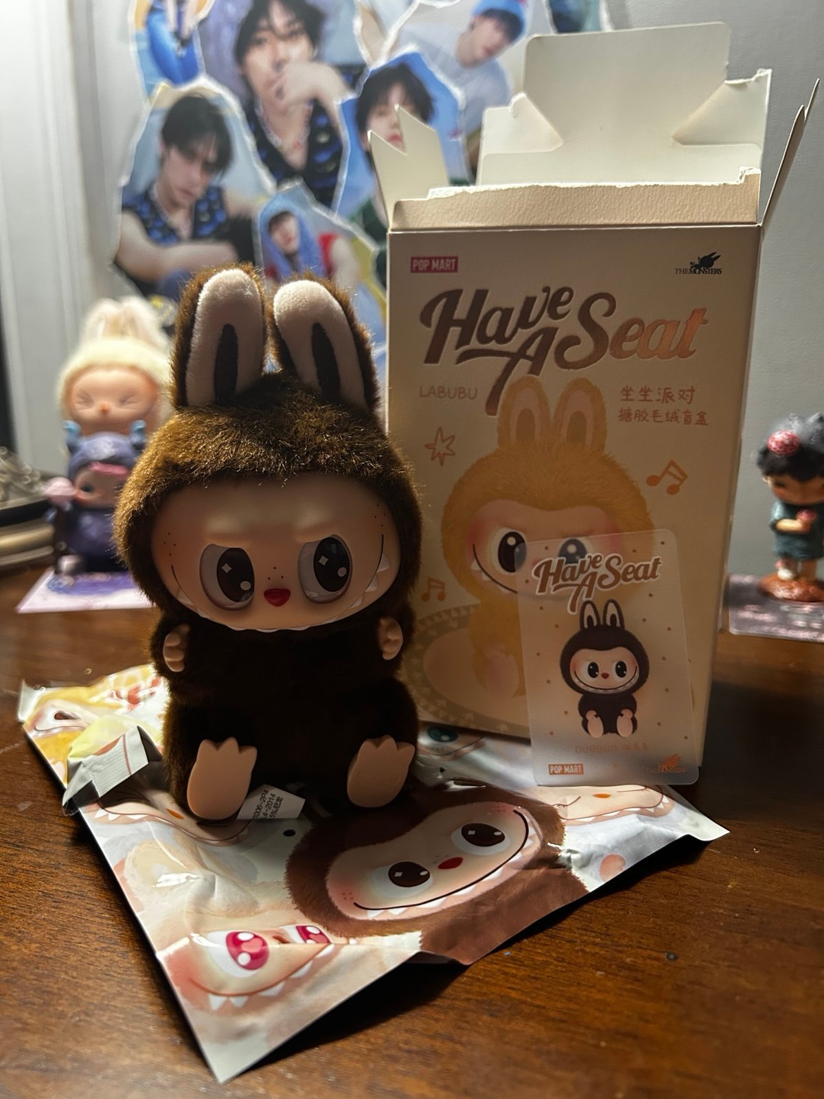 ON HOLD -Labubu Have A Seat Secret DouDou