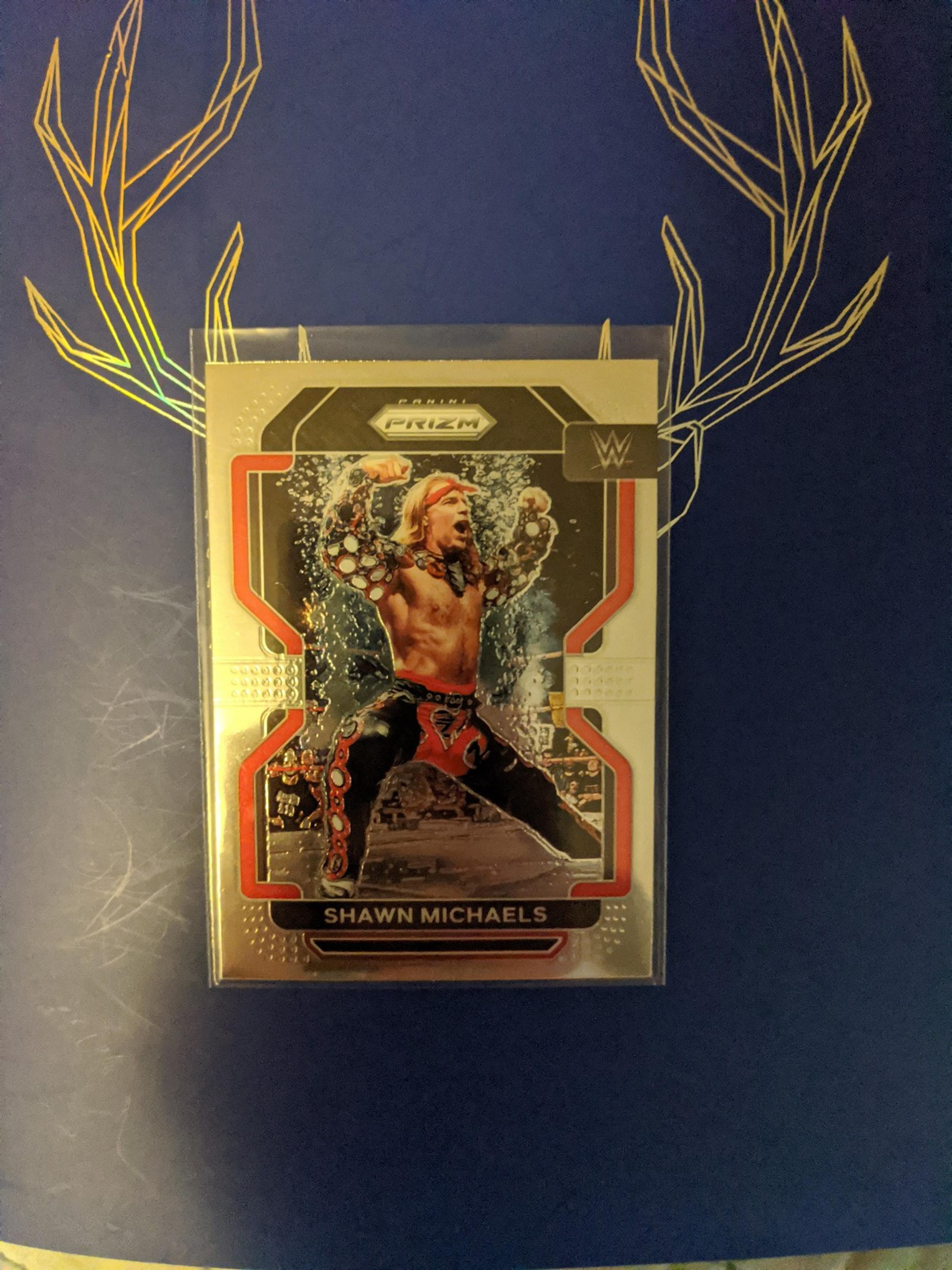 WWE 2022 Prizm Shawn Michaels Card