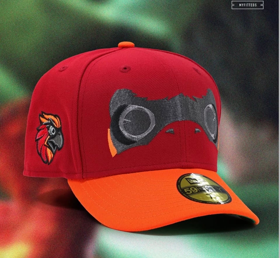 Myfitteds Coachella valley firebirds fuego eyes size 7 1/2 new era fitted in sto