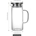 Heat Resistant Glass Pitcher With Lid And Spout Glass Iced Tea Pitchers Beverage