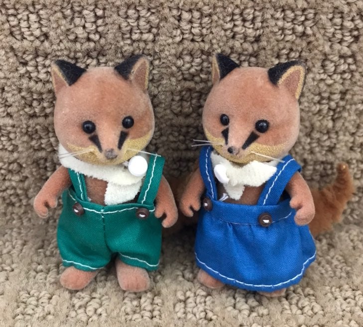 Calico Critters Baden & Mikaela Renard