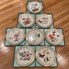 Lenox China Butterflies & Flowers Plate Collection