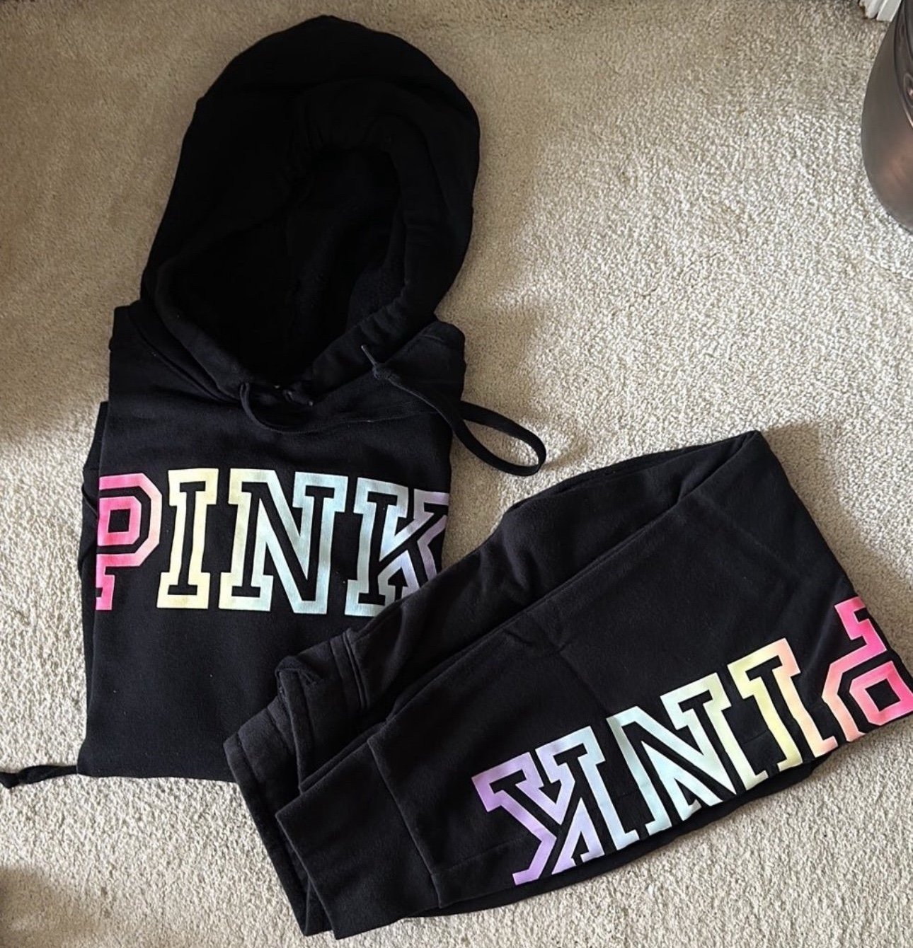 VS PINK joggers outfit. Size M