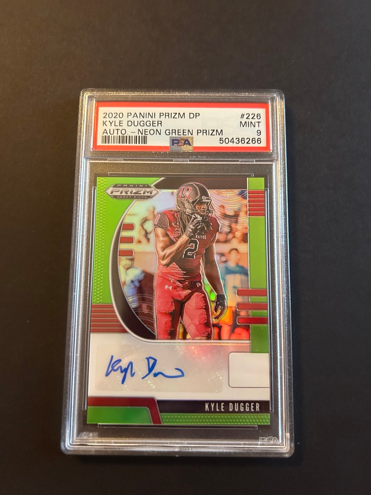 2019 Prizm DP Kyle Duggar Rookie Auto