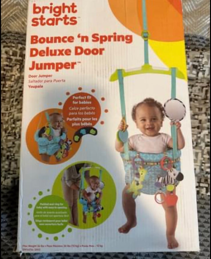 Bright Starts Bounce n Spring Deluxe Door Jumper