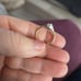 10k yellow gold diamond and marquise tanzanite ring