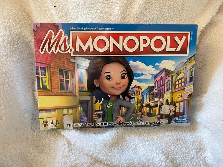 New Sealed Box Ms. Monopoly Board Game by Hasbro