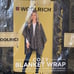 Woolrich leopard cozy blanket wrap with fringe