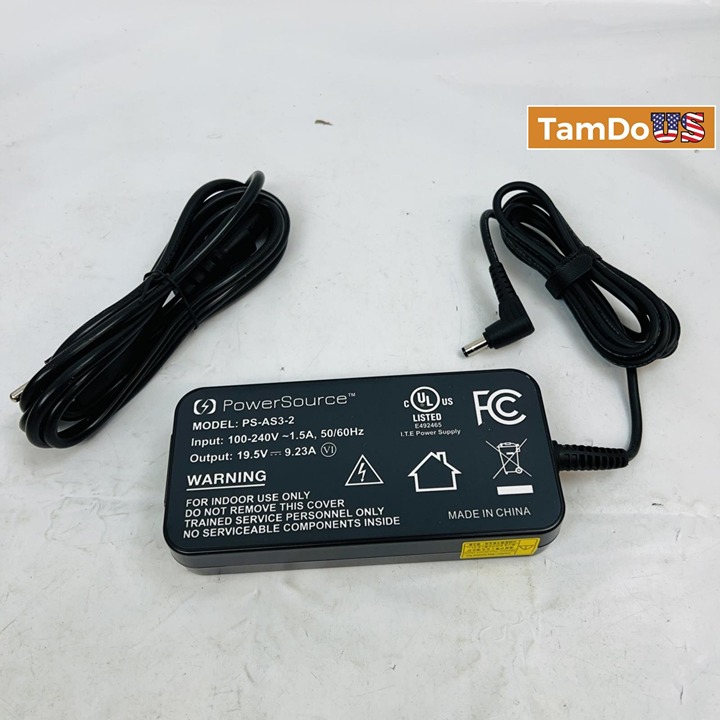 PowerSource 180W AC-Adapter-Charger for MSI Stealth Thin GF75 GT70 GF63 GF65...