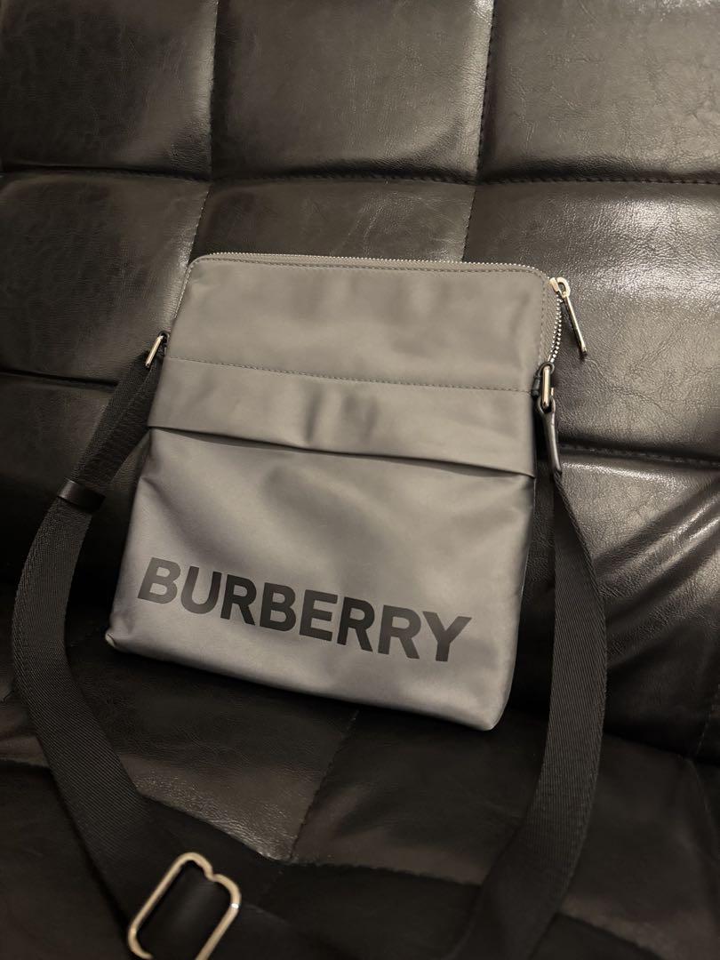 BURBERRY Grey Shoulder Bag