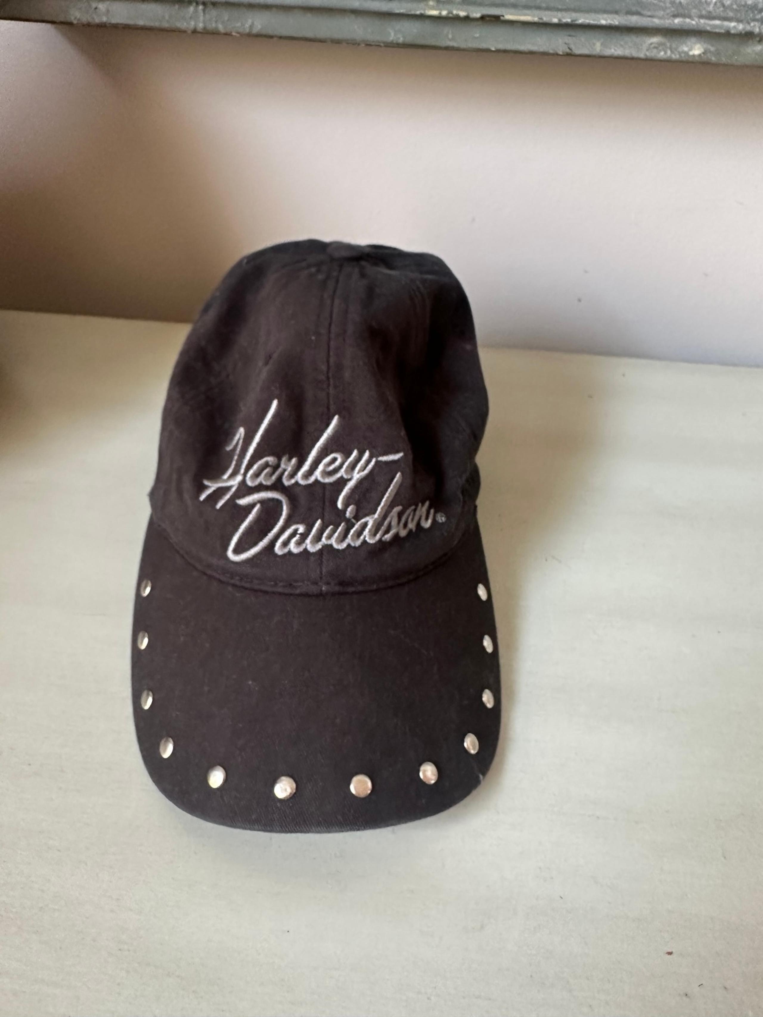 Harley Davidson Womens embellished baseball hat adjustable