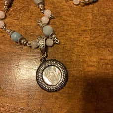 Virgin Mary Necklace