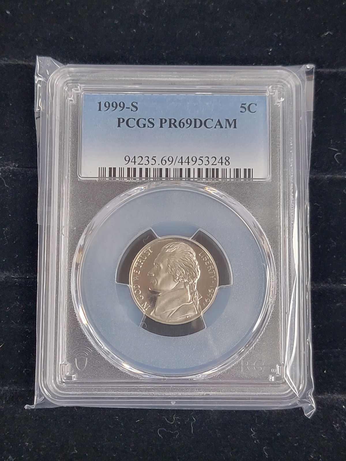 PCGS Graded 1999-S Nickel