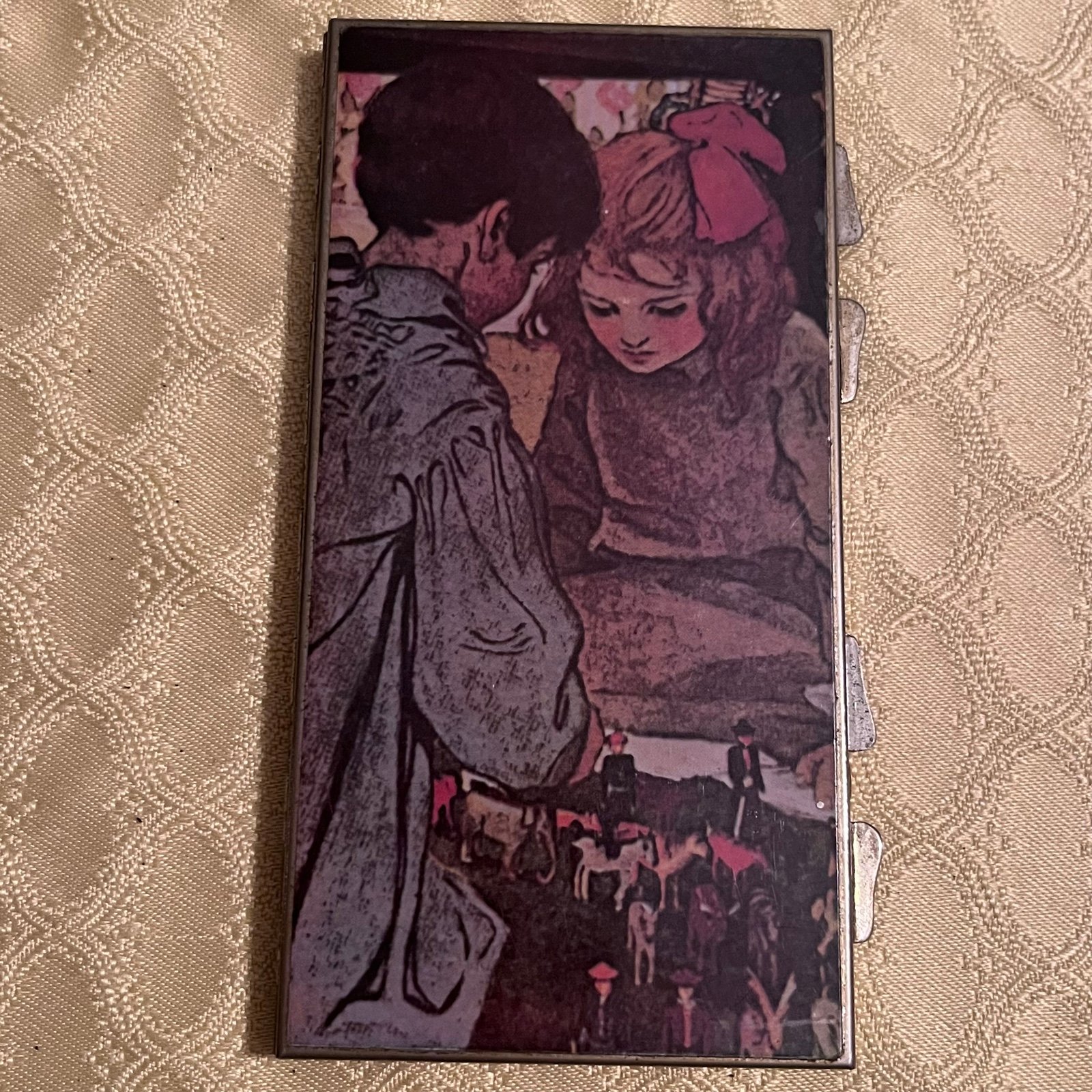 Jessie Wilcox Smith Vintage “Noah’s Ark” Mirror Compact