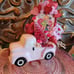Vintage Inspired Valentines Day Truck Assemblage