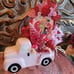 Vintage Inspired Valentines Day Truck Assemblage