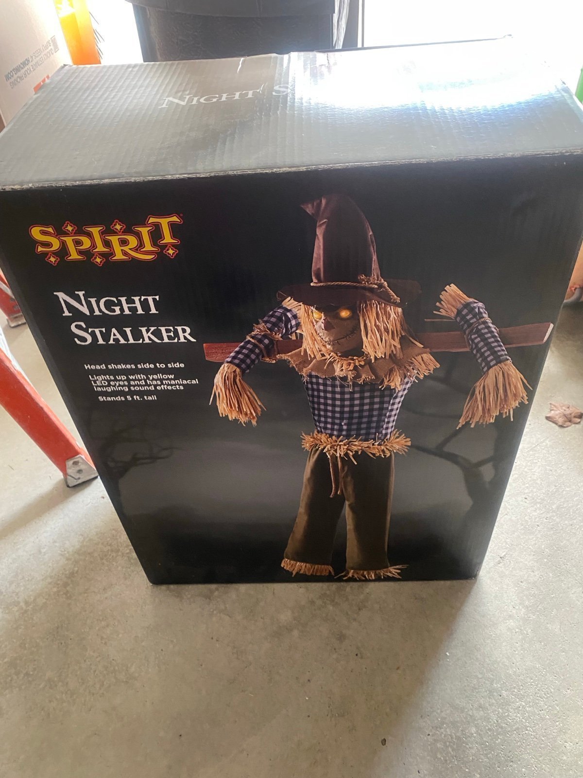 Spirit Halloween Night Stalker fully works!