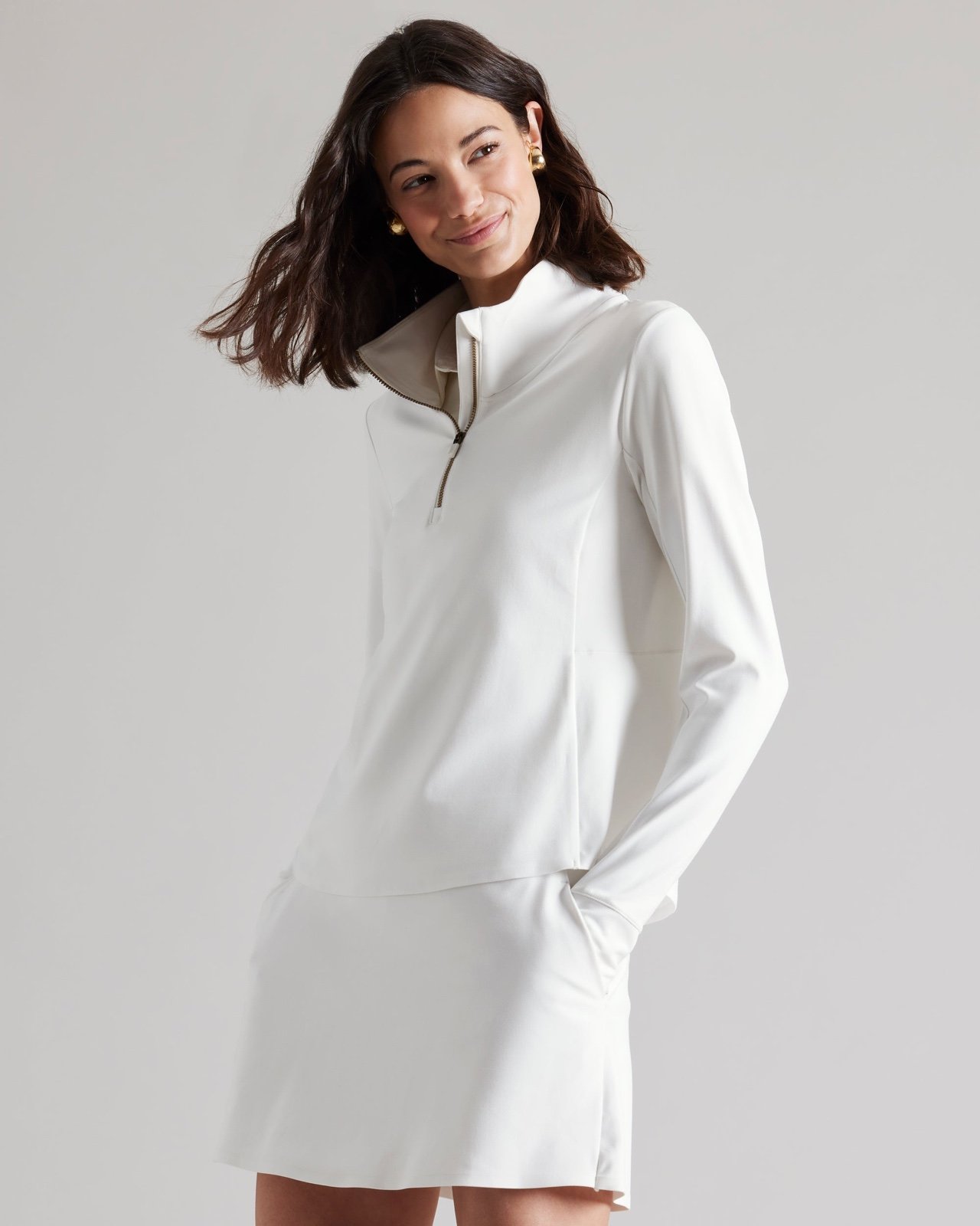 Rhone Course to Court 1/4 Zip