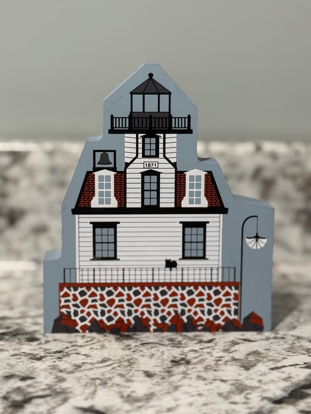 Cat's Meow Lighthouse Series - Vermont's Colchester Reef Lighthouse