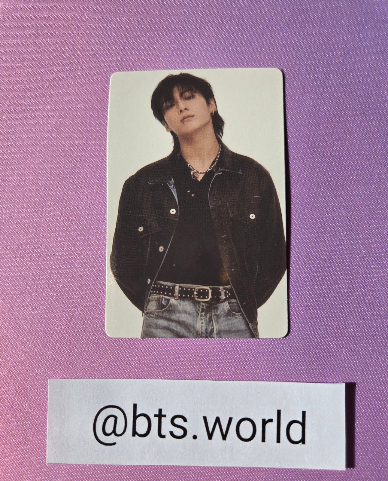 BTS Jungkook Golden Weverse USA Exclusive Photocard