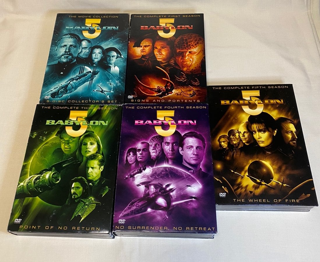 Babylon 5: The Complete Seasons 1 3 4 5 and Movie Collections DVD 1-5 Not 2