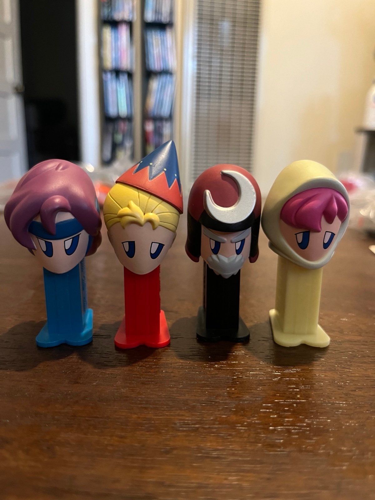 Final Fantasy mini PEZ collection - Set of 4
