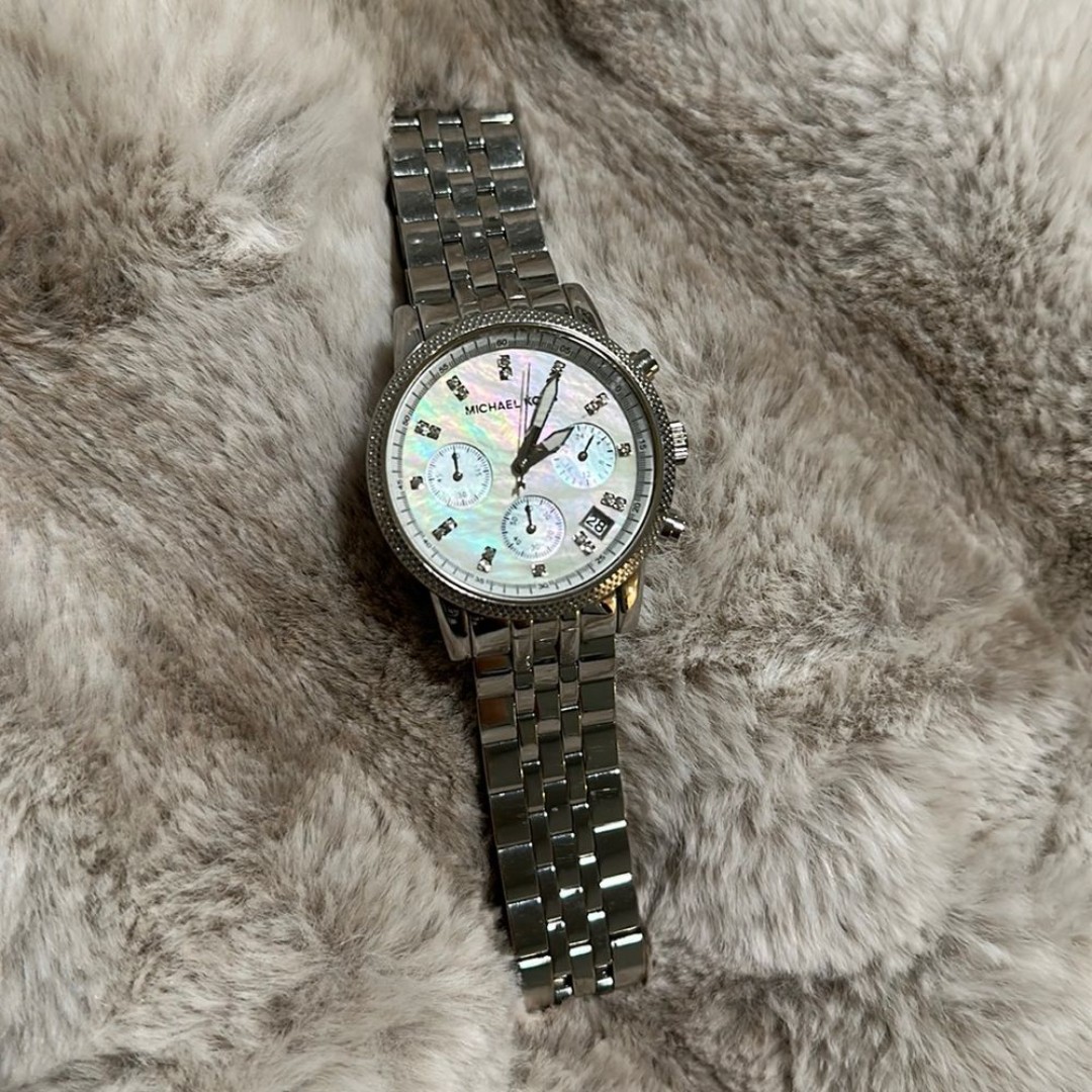 Silver Michael Kors watch