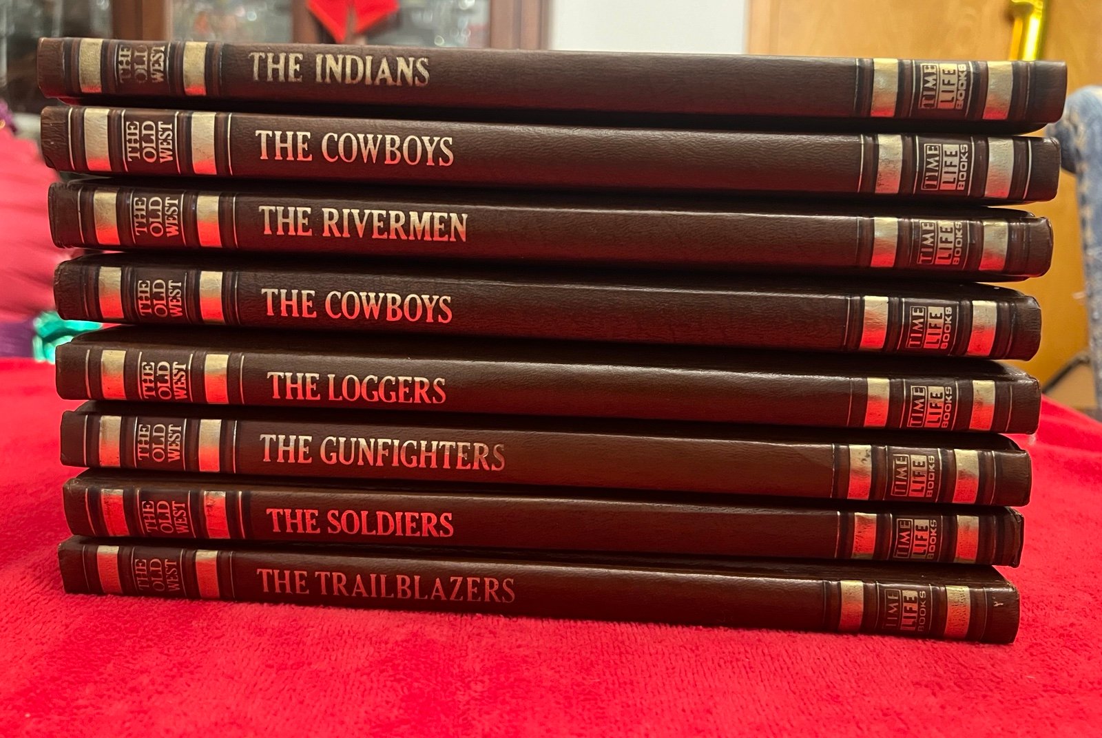 Time-Life Books The Old West Series 7 Volumes Partial Set western world history