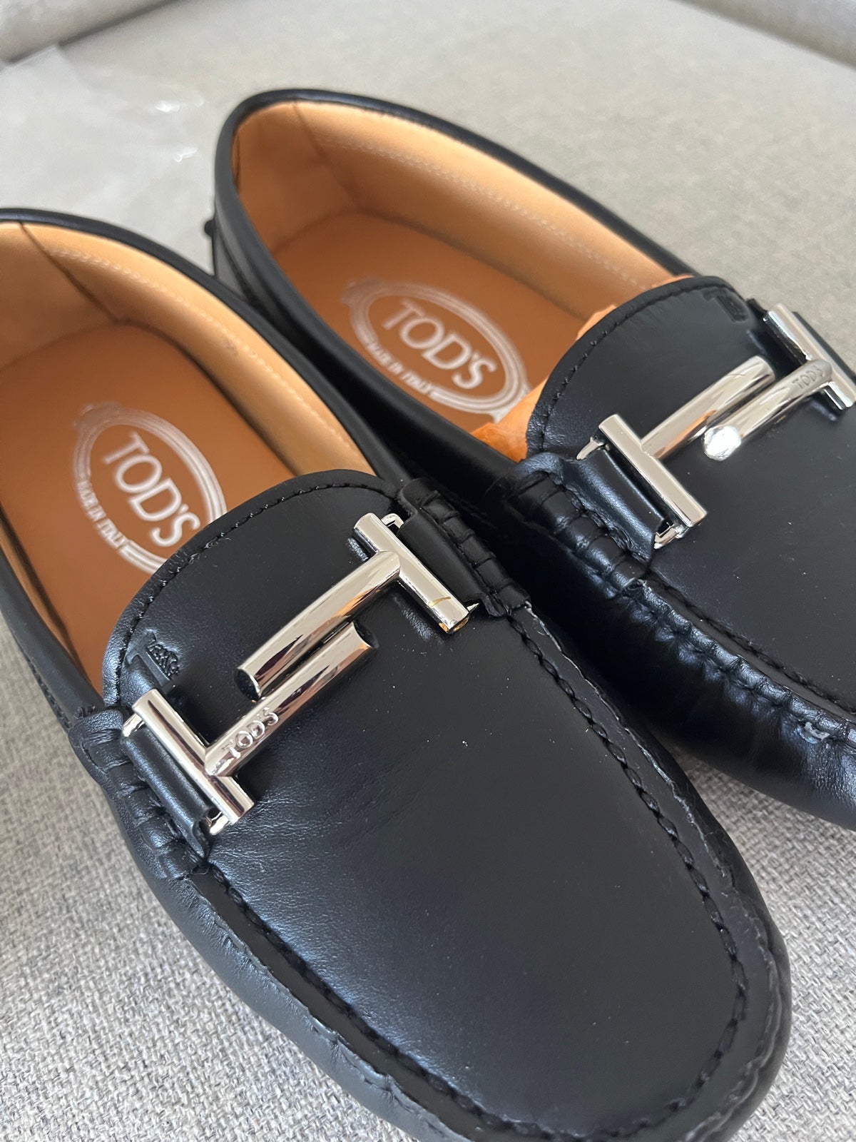 Tod’s leather loafers
