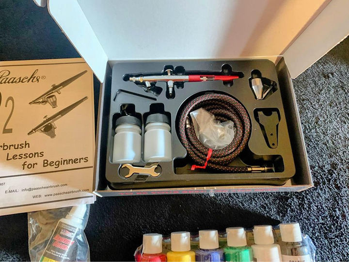 Paasche Airbrush Set selling - Millennium Airbrush Set