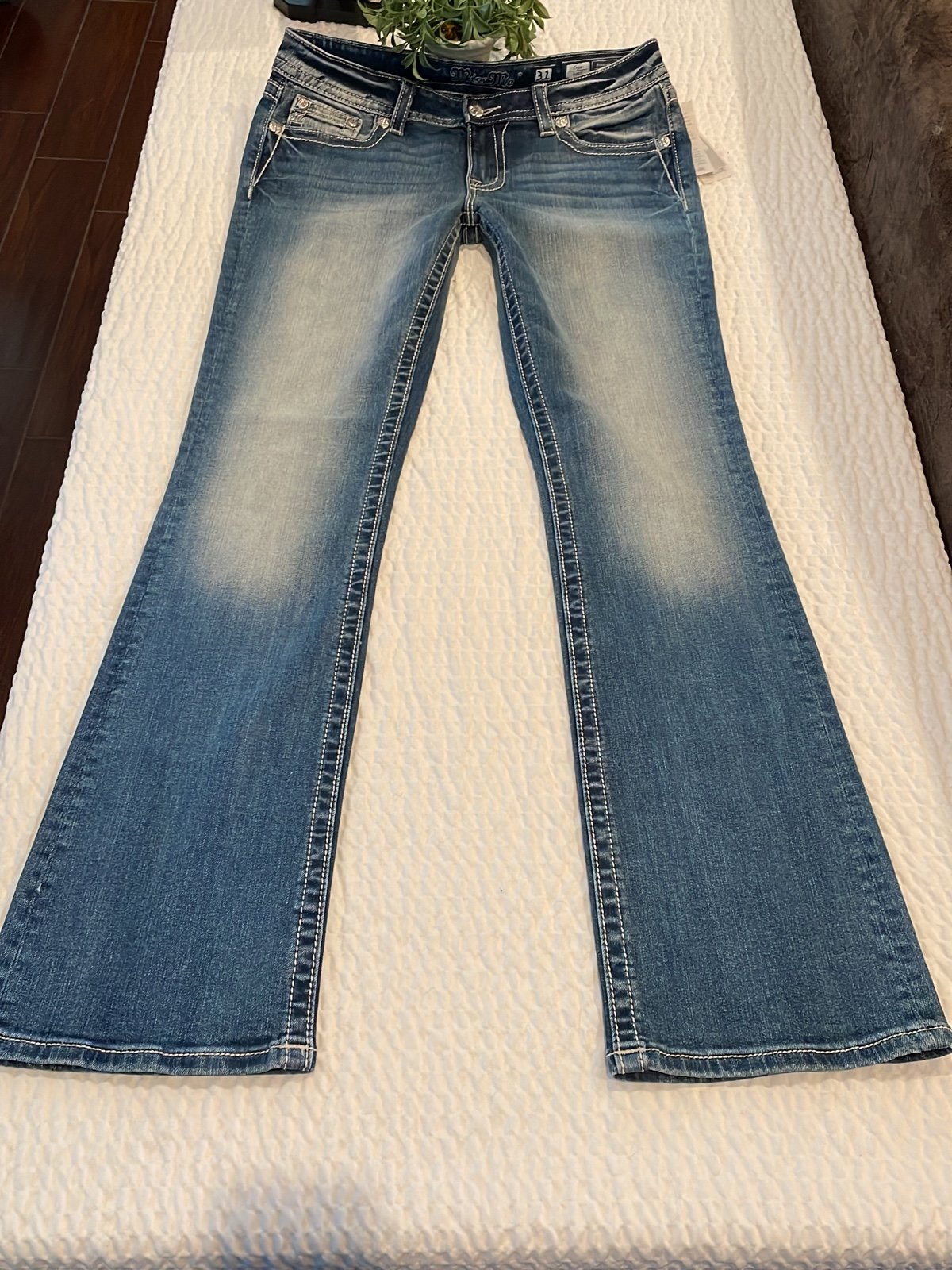 Miss Me Jeans Size 31X34” Chloe Boot NWT