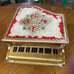 FLORENTINE GILT WOOD GRAND PIANO BALLERINA JEWELRY MUSIC BOX ITALIAN STYLE JAPAN